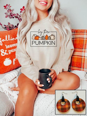 Pre-order hey there pumpkin sweatshirt