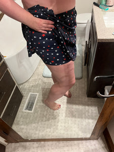 Patriotic skort