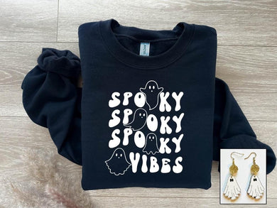 Pre-order spooky vibes sweatshirt