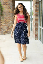 Load image into Gallery viewer, Stars and Stripes Dress