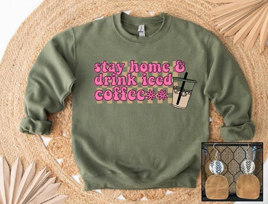 Pre-order iced coffee sweatshirt