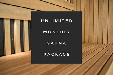 One month Unlimited Monthly Sauna Package