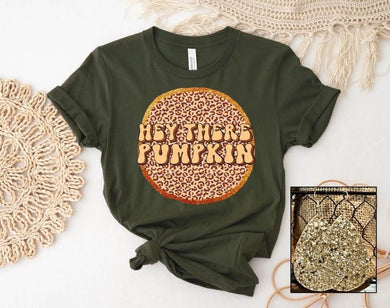 Pre-order Hey there pumpkin Tee