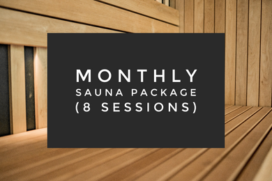 Monthly Sauna Package (8 max)