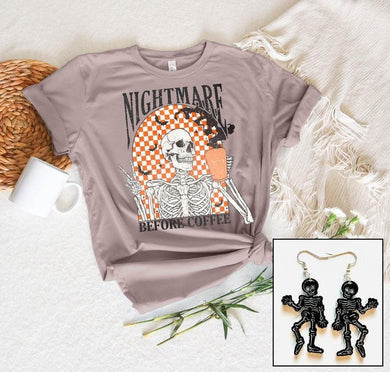 Pre-order nightmare before coffee Tee