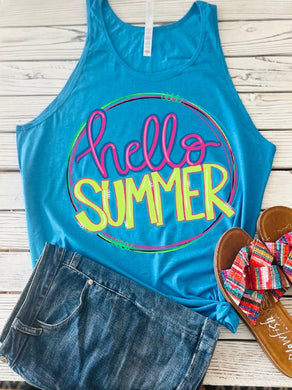 Pre-order hello summer tank