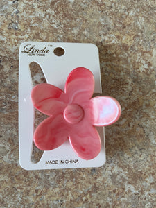 Flower hair clip