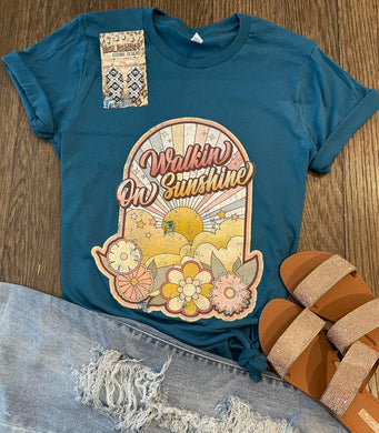 Pre-order walking on sunshine tee