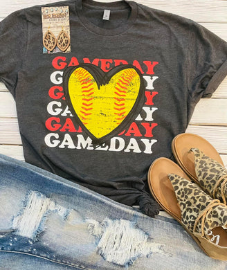 Pre-order Gameday softball tee