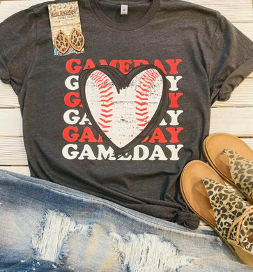 Pre-order Gameday baseball tee