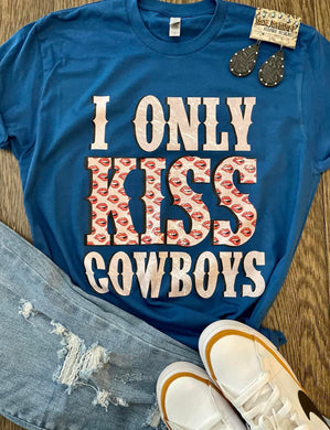 Pre-order I only Kiss Cowboys Tee