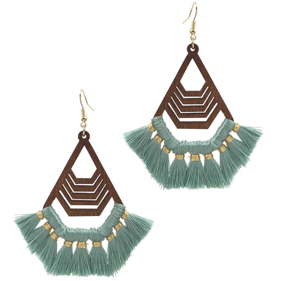 Mint Faith Earrings