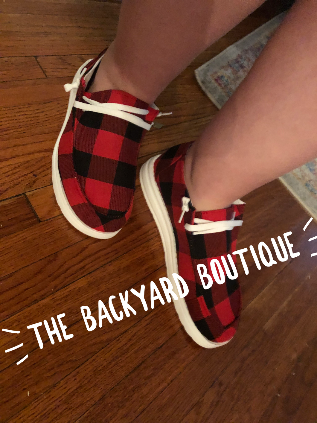 Buffalo Plaid shoes