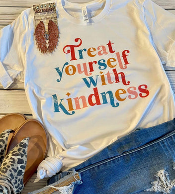 Pre-order Treat Yourself with Kindness Tee