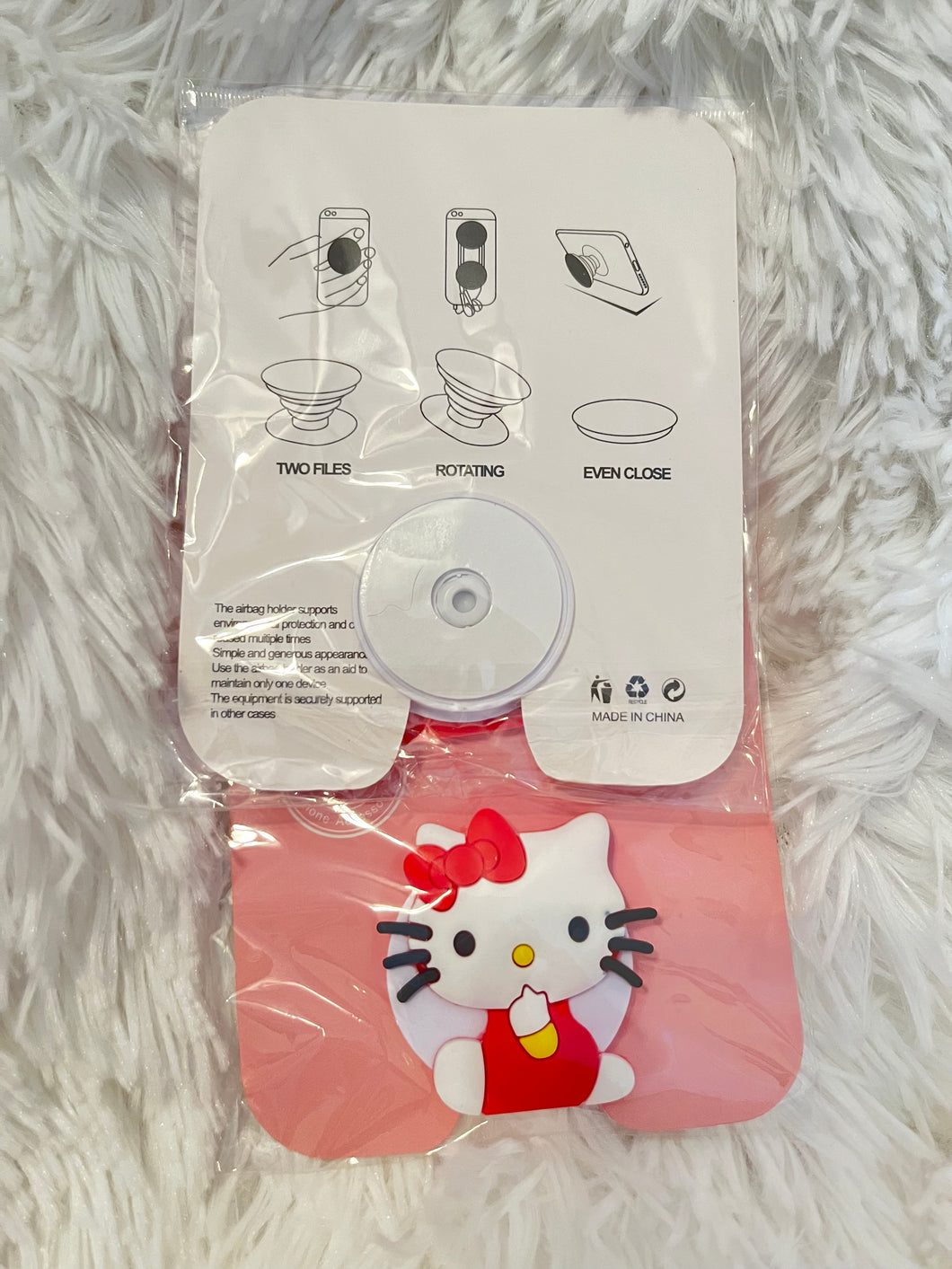 Red Kitty Phone Holder