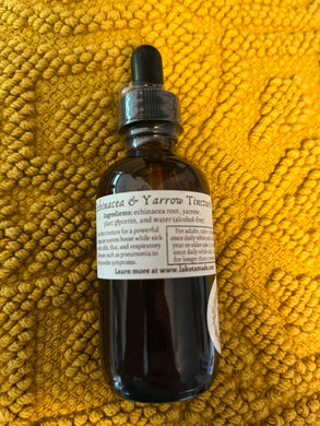 Echinacea & Yarrow Tincture (2oz dropper bottle)