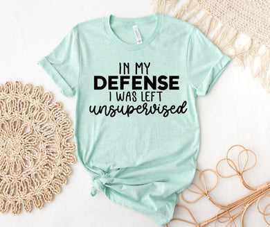 Pre-order In my defense Tee