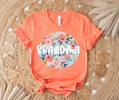 Pre-order Grandma Floral Tee