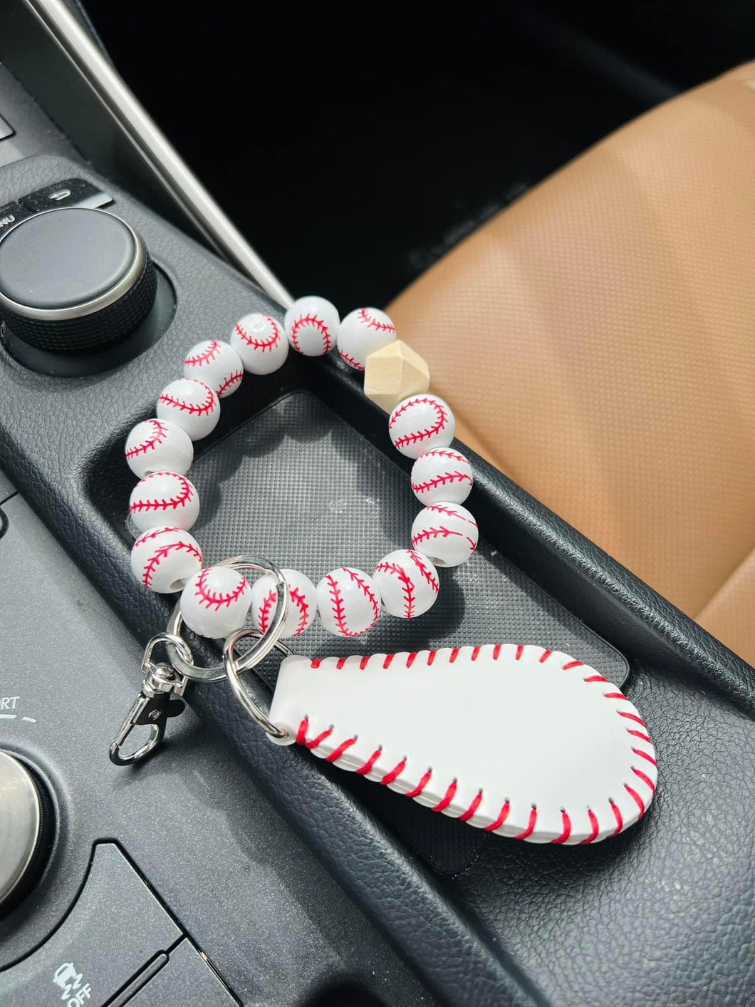 Baseball Keychain