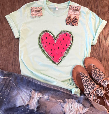 Pre-order Watermelon Heart Tee