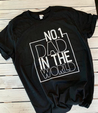 Pre-order no 1 dad tee