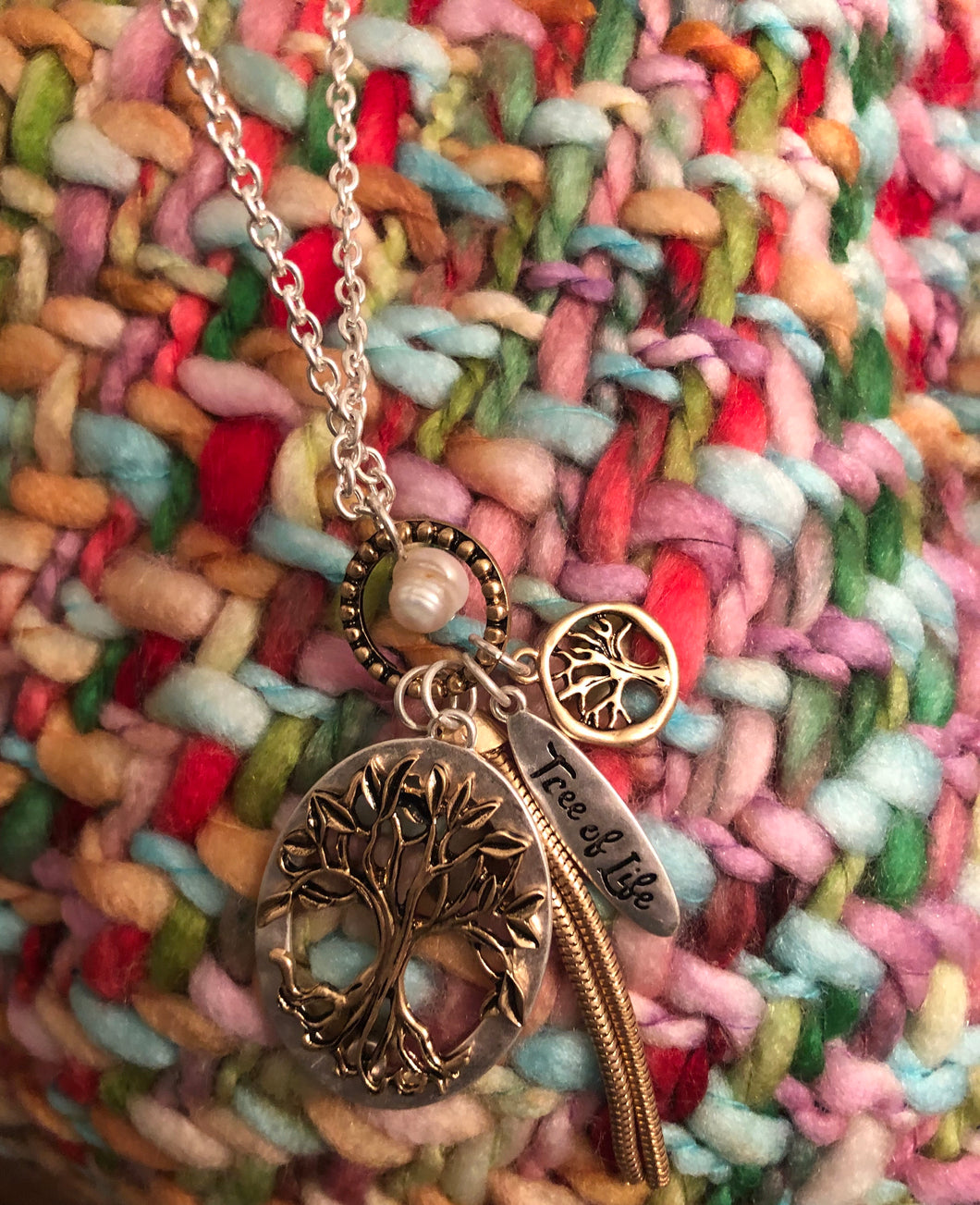 Tree of life inspirational necklace