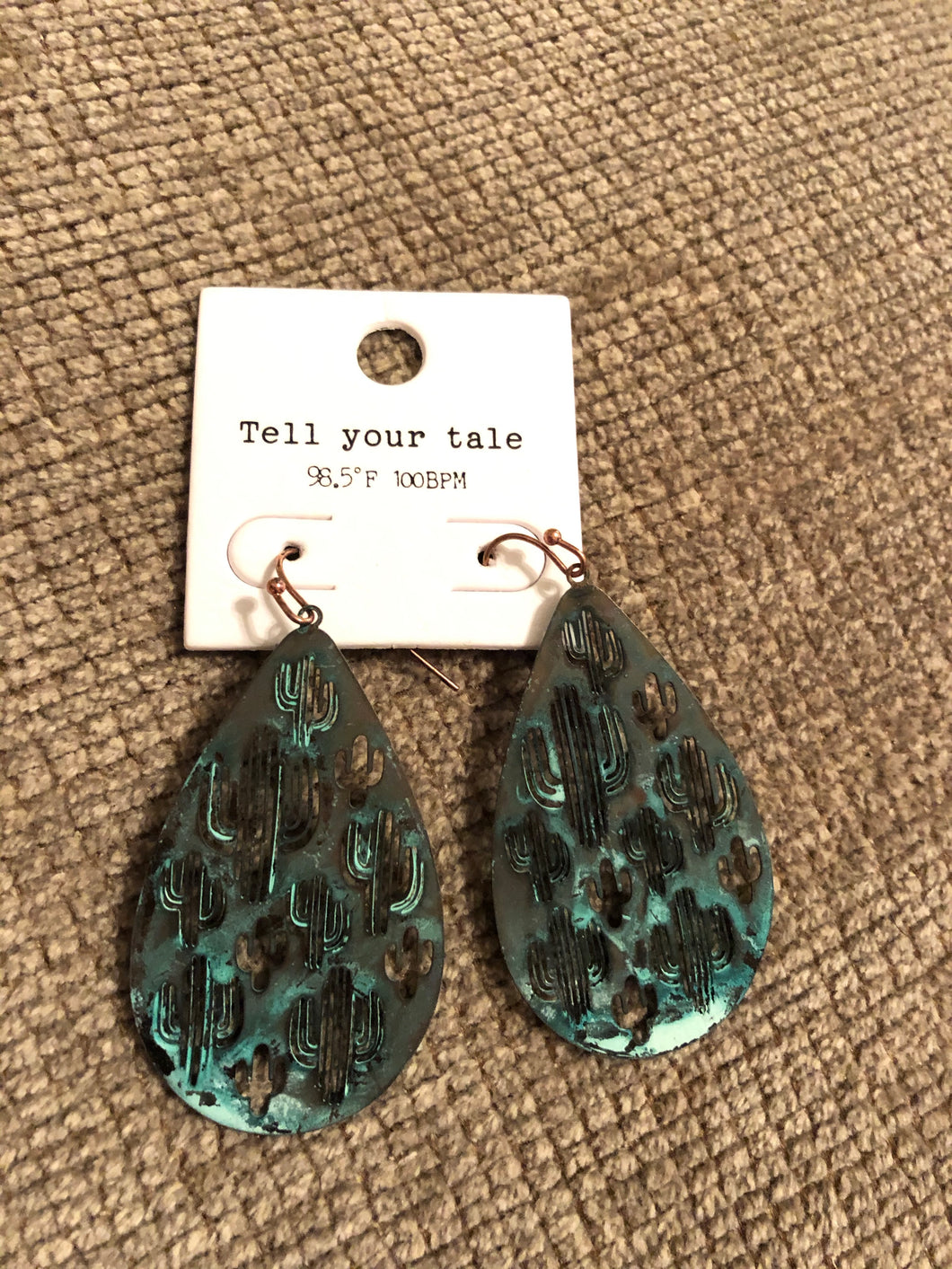 Earrings-cactus