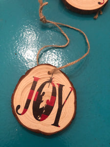 Joy ornament